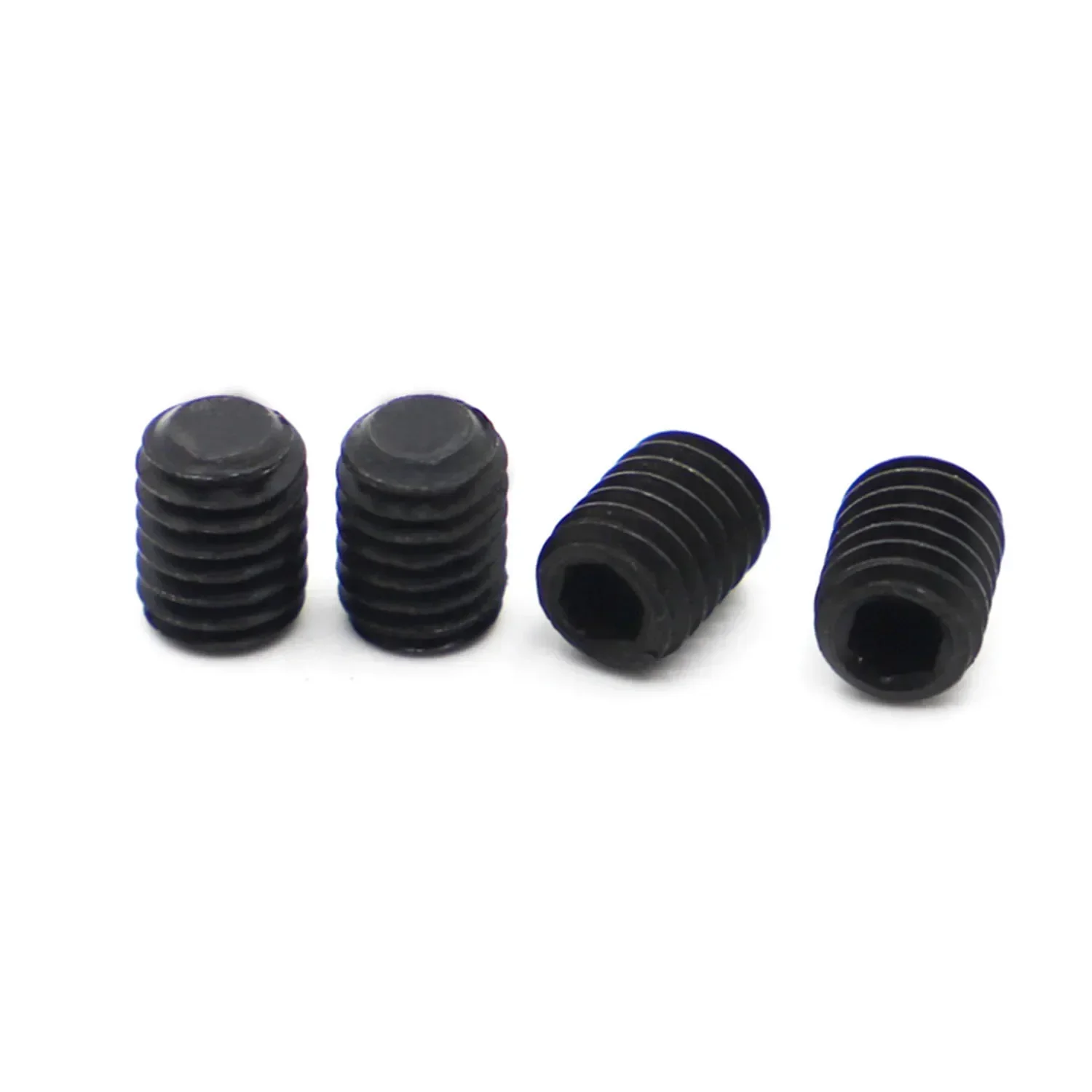 M1.6 M2 M2.5 M3 M3.5 M4 M5 M6 M8 M10 M12 Grade 12.9 Carbon Steel DIN916 Hex Socket Set Screws Grub Screw Bolt