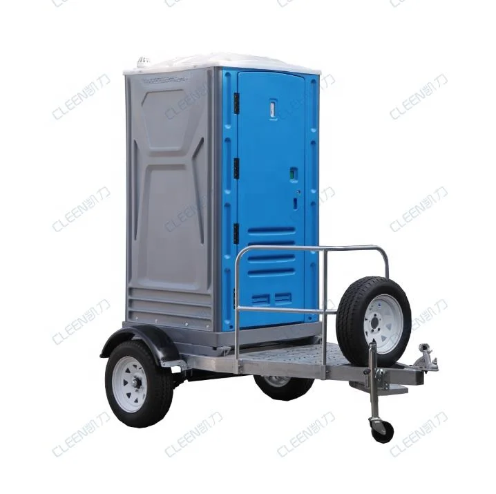 

Prefabricated Portable Toilet Outdoor Camping Trailer Toilet Portable Moving Trailers Toilet for Sale