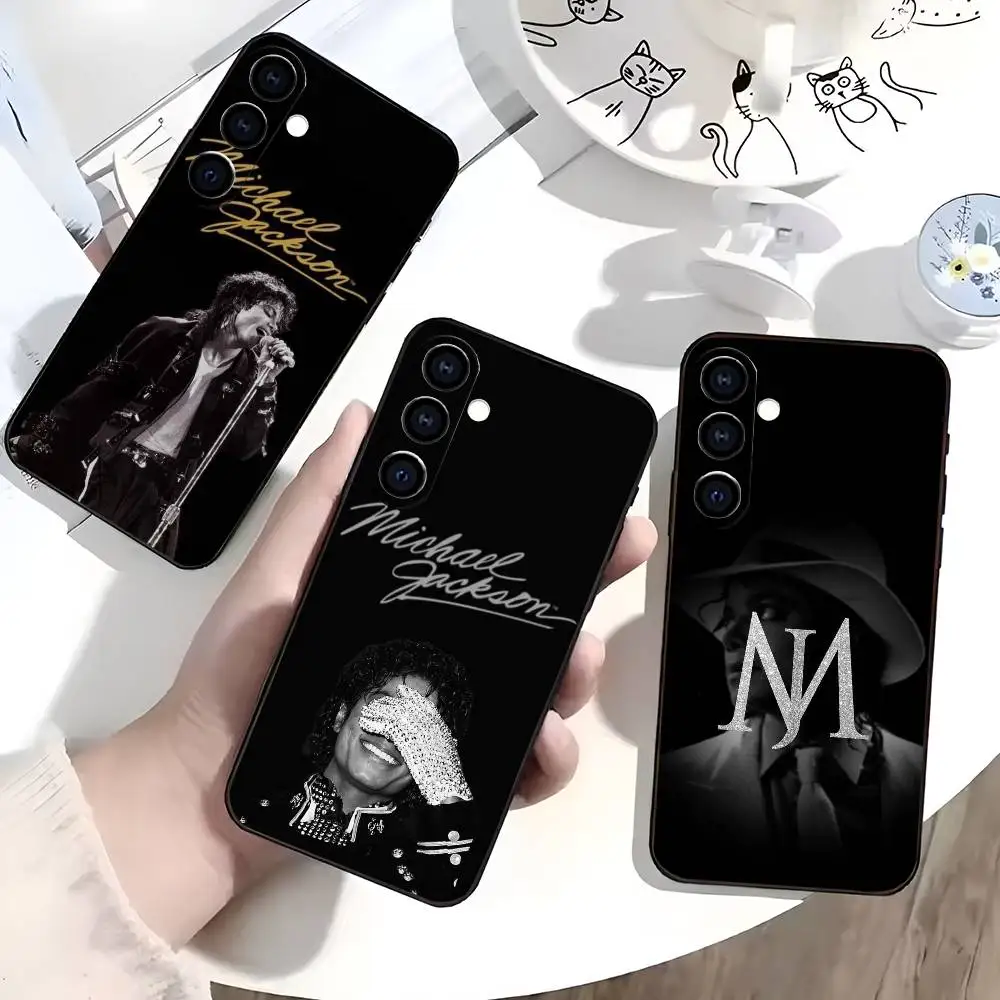 M-Michael J-Jackson   Phone Case Silicone Soft For Samsung Galaxy A73,A72,A71,A70,A53,A52,A51