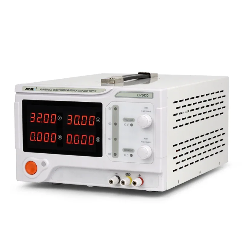 DC Power Supply Single Channel 0-30V 0-30A Adjustable Power Supply For Laboratory Lab DIY Buck Converter Mobile Phone Maintena