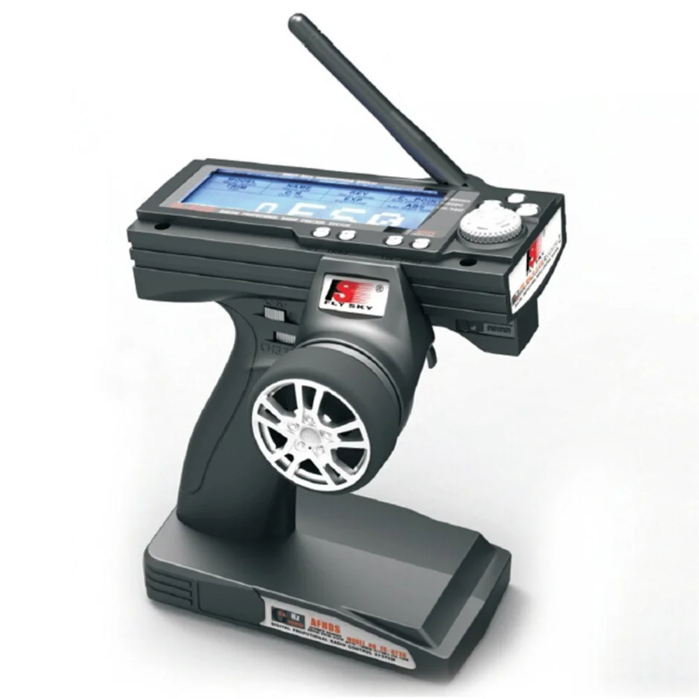 

FS-GT3B 2.4G Gun-type Remote Controller with Fail-safe Protection for RC Boats RC Car