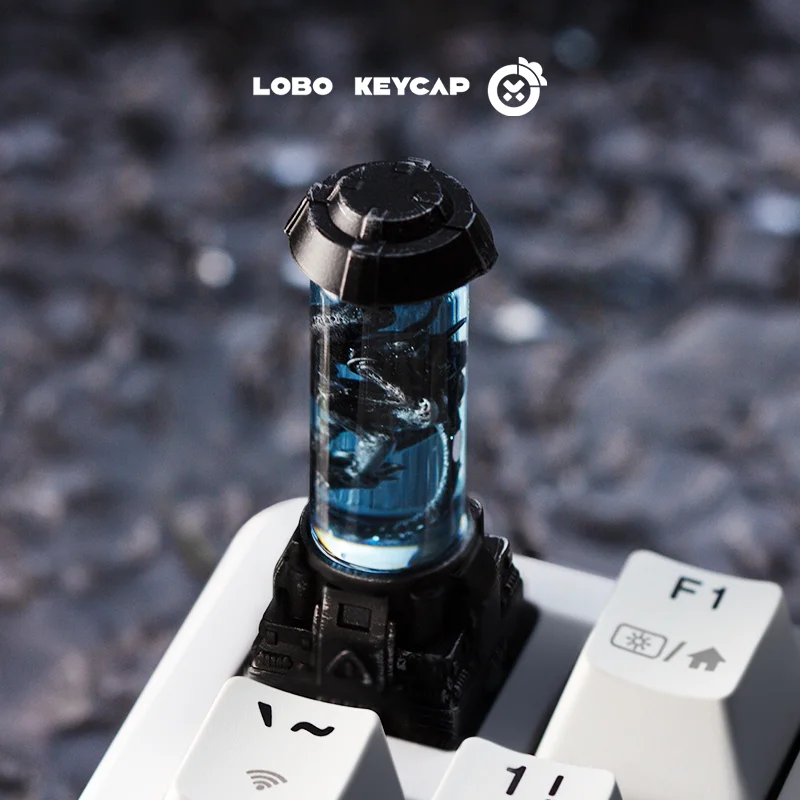 

Alien Series Translucent Keycap ESC Resin Cross Shaft Keycaps Mechanical Keyboard Personalized Anime Gaming Accessories Gift