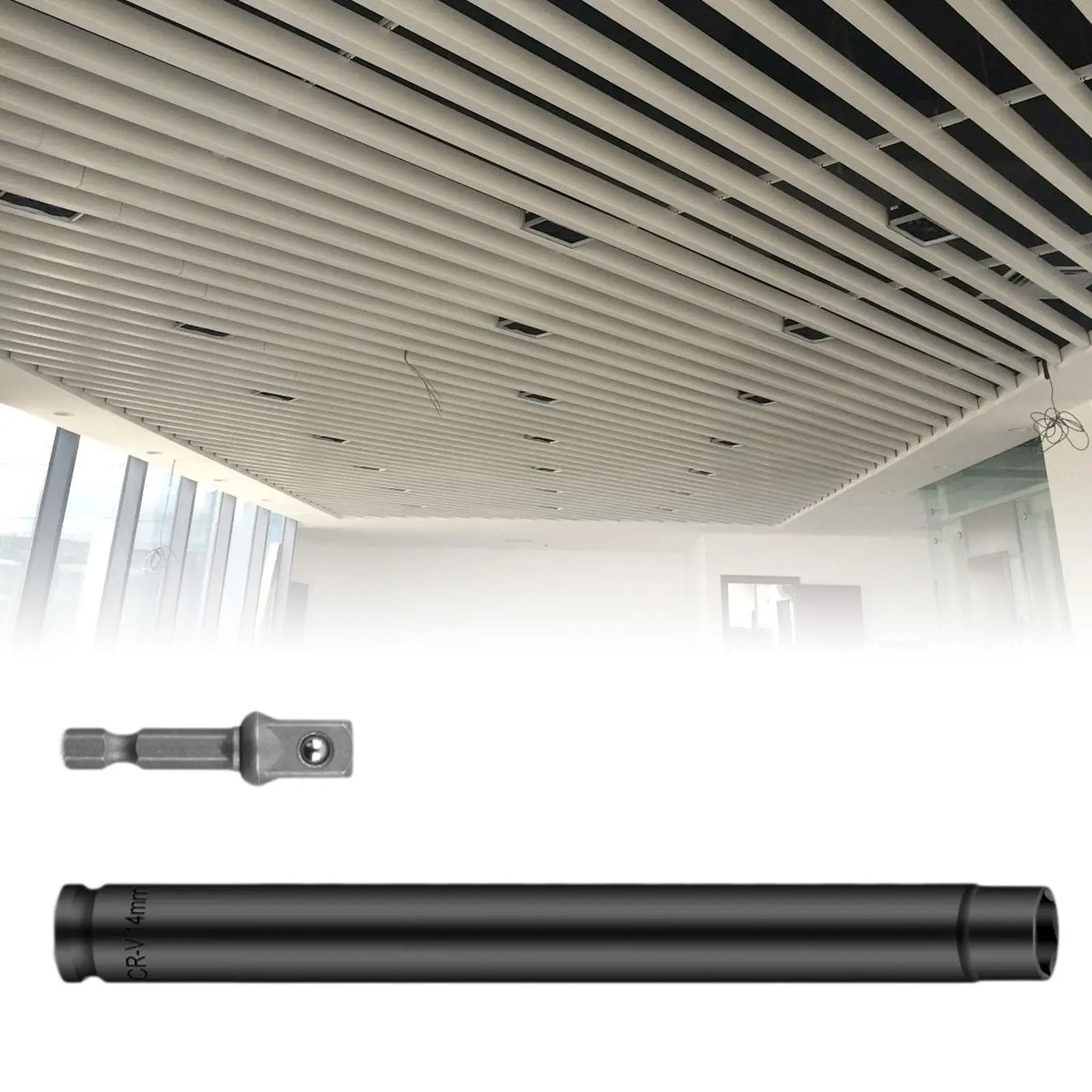 Zestaw akcesoriów do adapterów gniazd stalowych do napraw samochodowych i prac mechanicznych