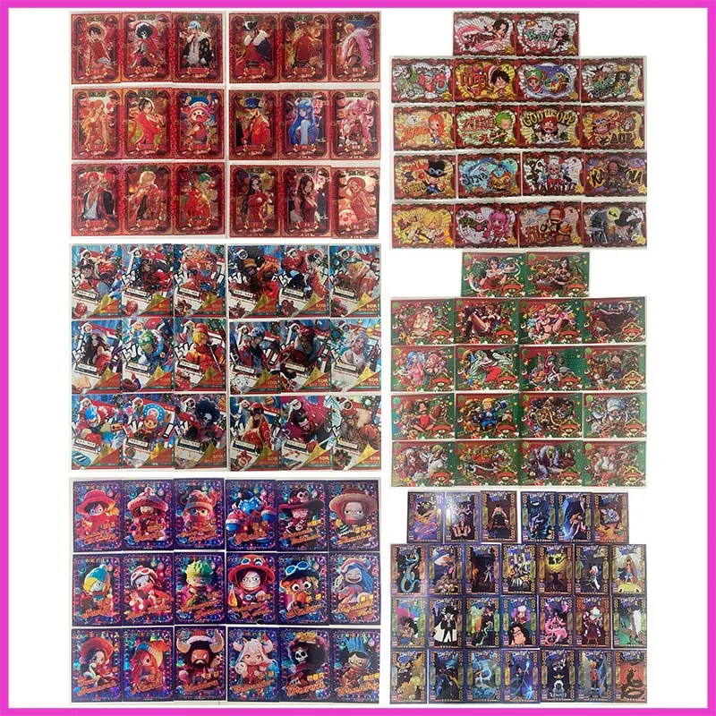 Anime ONE PIECE Rare GR SDR SQR XR XS LR Flash Card Yamato Kaidou Nami Hancock Toys for boys Collectible Cards Birthday Present