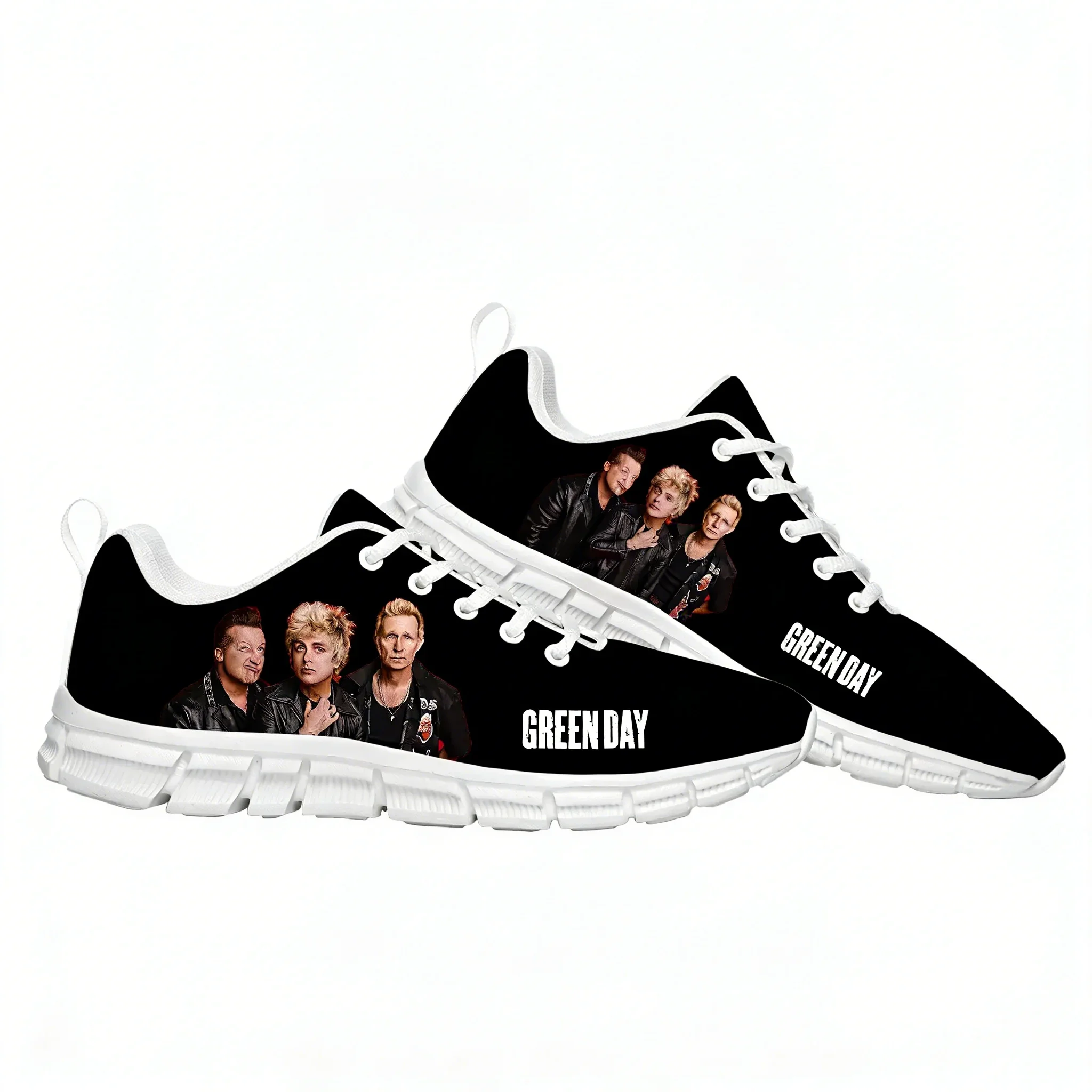 

Green Day Sneakers Mens Womens Teenager Customized Sports Shoes High Quality Personalized Casual Pattern Print Custom Made Shoes