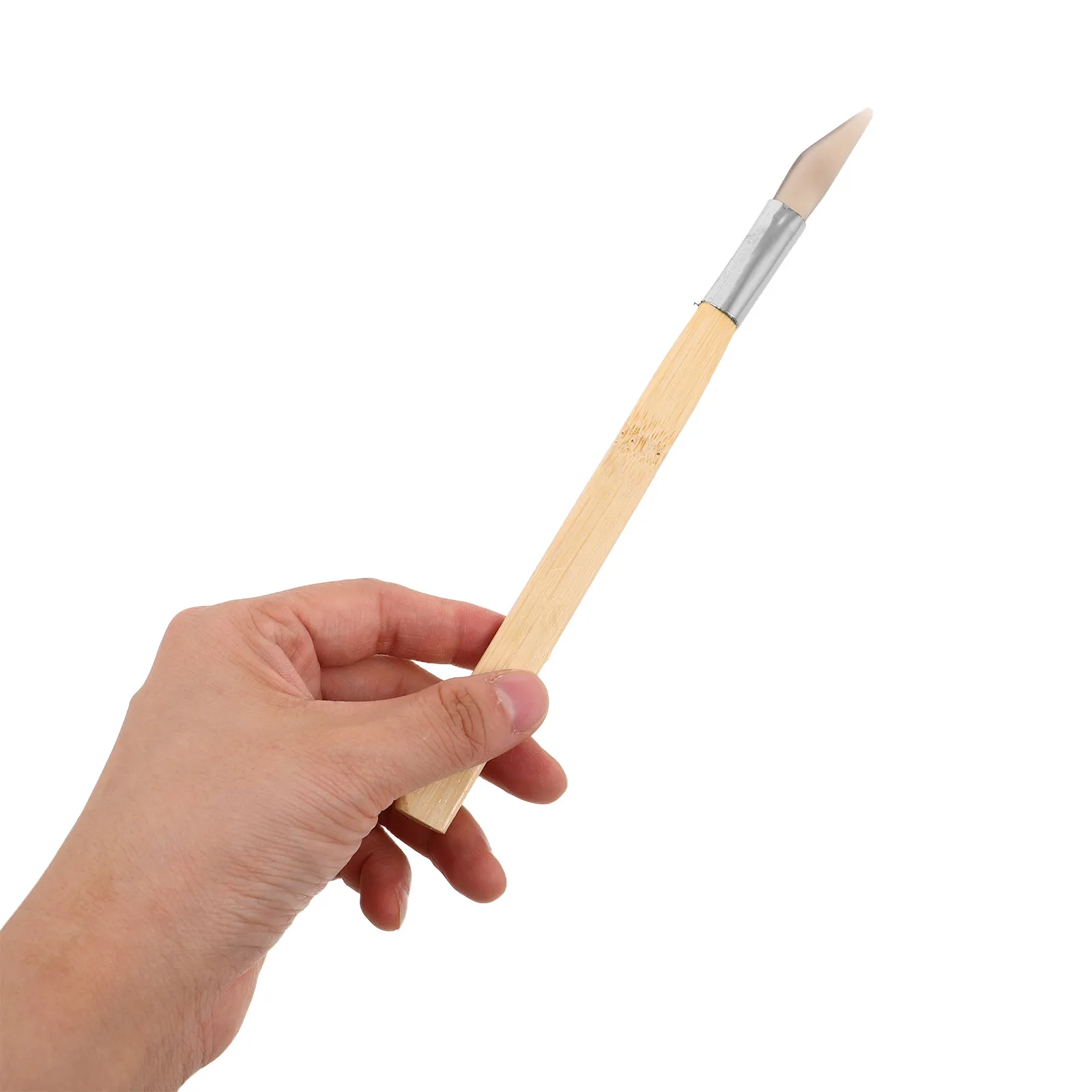 

Wooden Handle Agate Jewelry Polishing Tool Jewelry Buffer Burnisher for Gold Silver Handheld Polishing Stick DIY Craft Jeweler