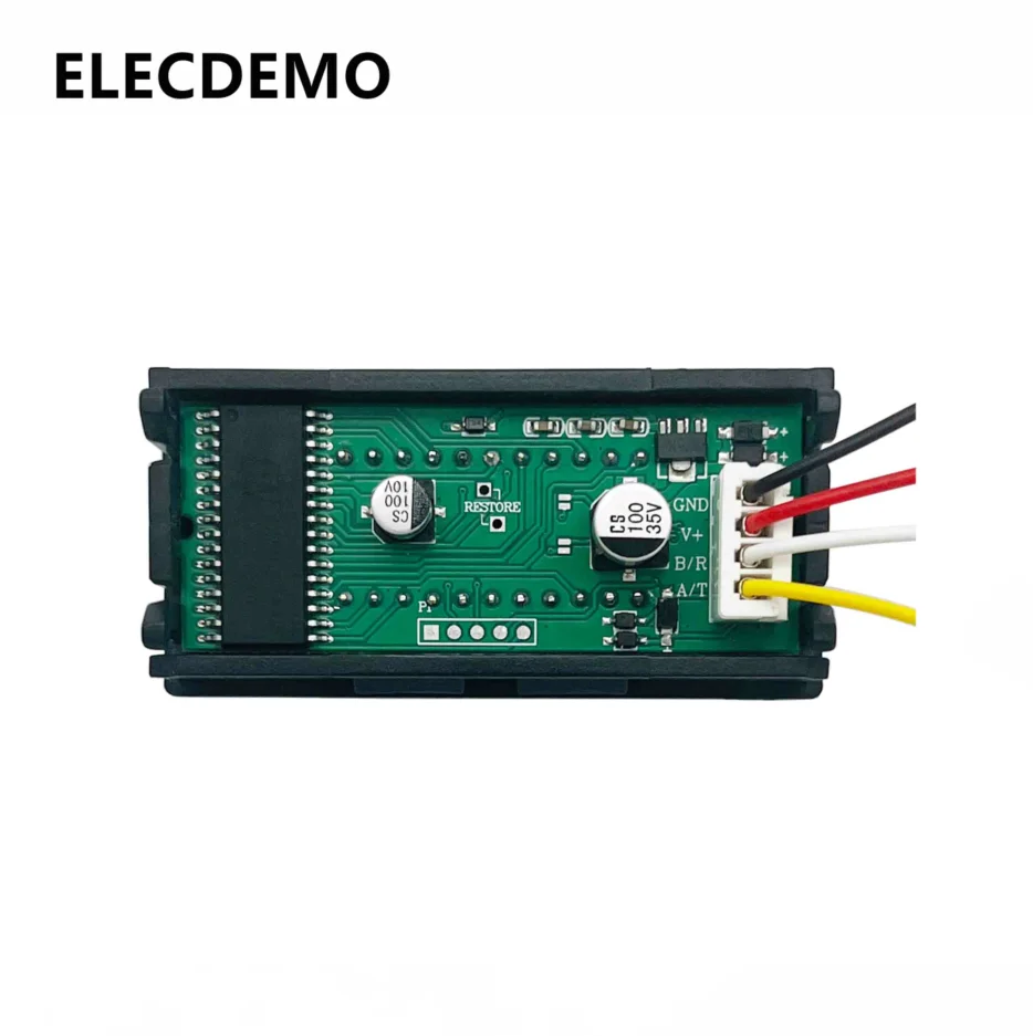RS485 Modbus RTU LED Digital Tube Display Module, TTL UART Serial Port, High Brightness Industrial PLC Panel Meter Screen DIY
