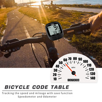 Waterproof Computer Bike LCD Digital Display Cycling Bicycle Stopwatch Biking Portable Dustproof Cycling Parts for SUNDING