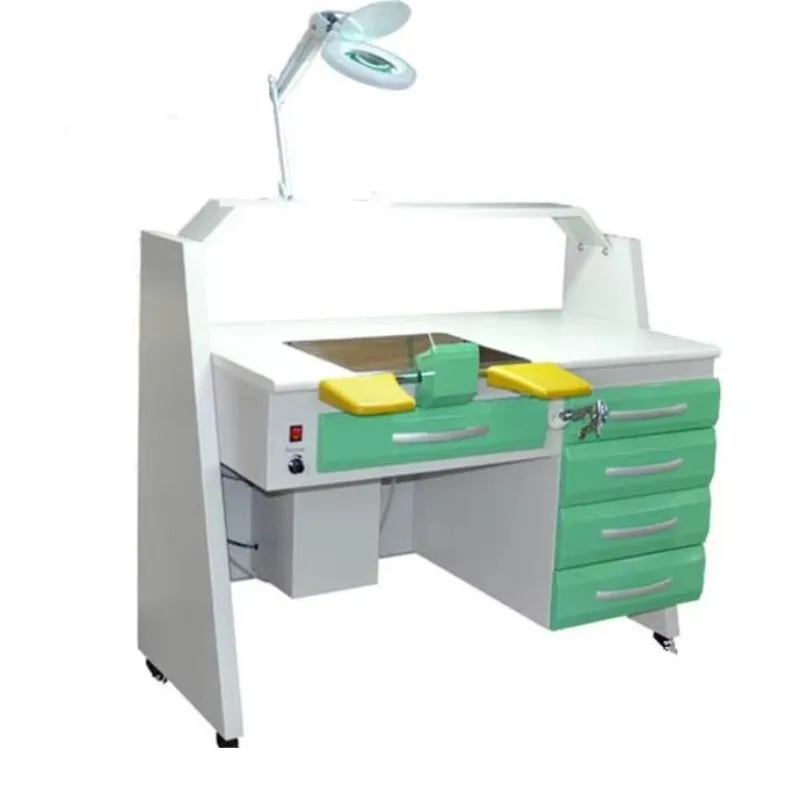 1.2M Multifunctional Dental Laboratory Workbench Single Dental Technician Workbench