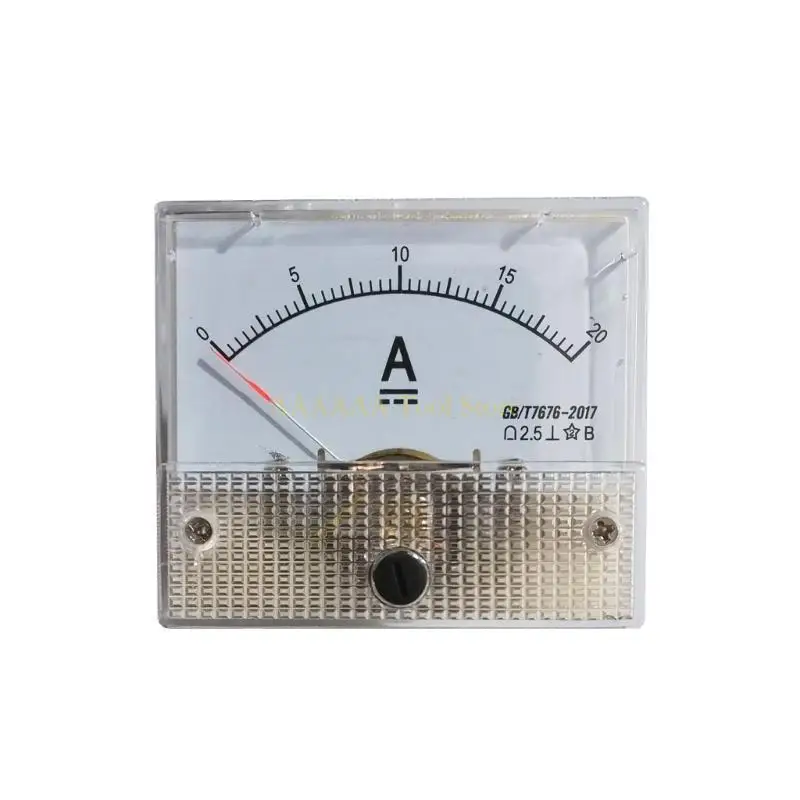 A2BE Analoge stroommeter paneel wijzerplaat-stroommeter-pointer ampèremeter Microampere meter