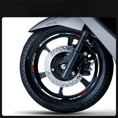 high quality Motorcycle Wheel Sticker stripe Reflective Rim For HAOJUE UHR150