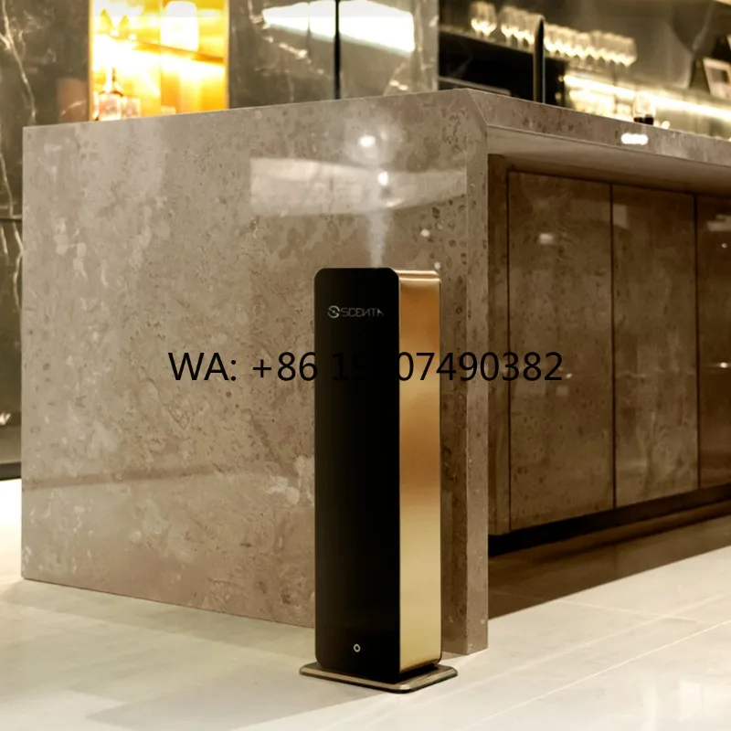 Commercial Waterless Nebulizer Tower Diffuser Smart Bluetooth Control Luxury Hotel Large Aroma Fragrance System