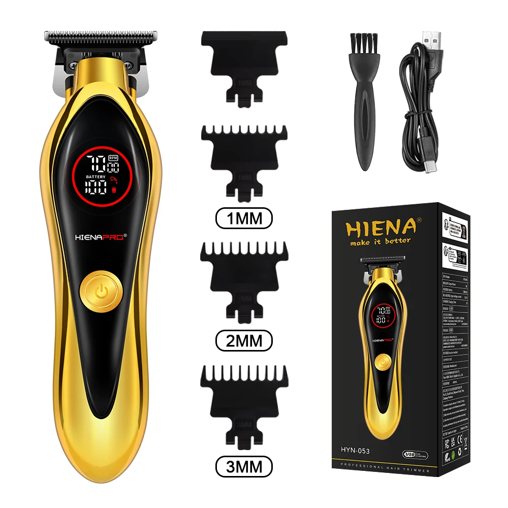 

Home Appliance Hair Clipper DIY Styling Detachable Stainless Steel Blade Head Precision Trimming Men's Beard Trimmer