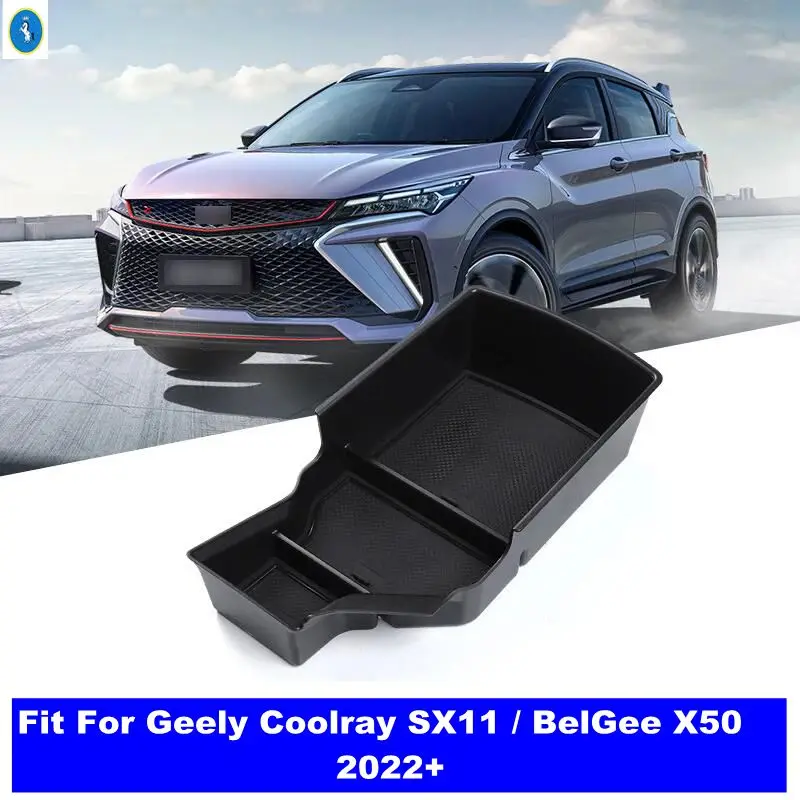 

For Geely Coolray SX11 / BelGee X50 2022 2023 Car Center Console Organizer Storage Interior Armrest Storage Box Auto Accessories