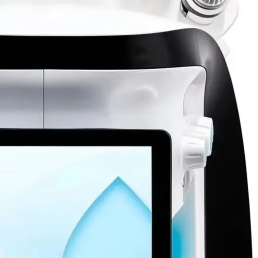 Smart Ice Blue 7 IN 1 Hydro Facial Machine Water Oxygen Jet Peel Blackhead Removal Skin Rejuvenation Salon Beauty Device