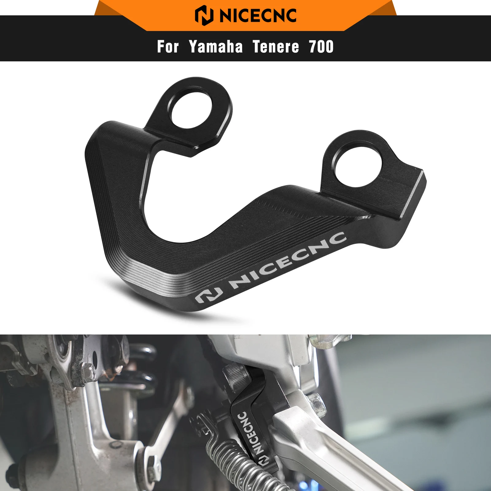 

For Yamaha Tenere 700 XTZ 700 2019-2024 Kickstand Switch Protection Tenere 700 World Raid 2022-2024 Rally Edition 2020-2024