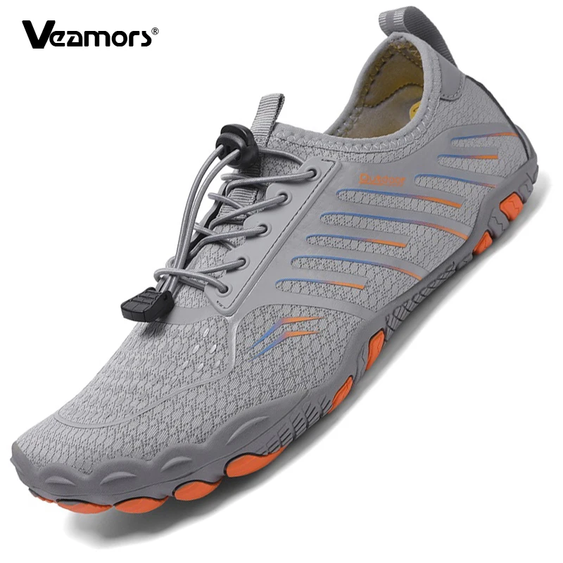 

VEAMORS Beach Water Sports Shoes for Women Men Wading Shoes Swimming Aqua Shoes Quick Dry Outdoor Wading Sneakers Surfing Diving