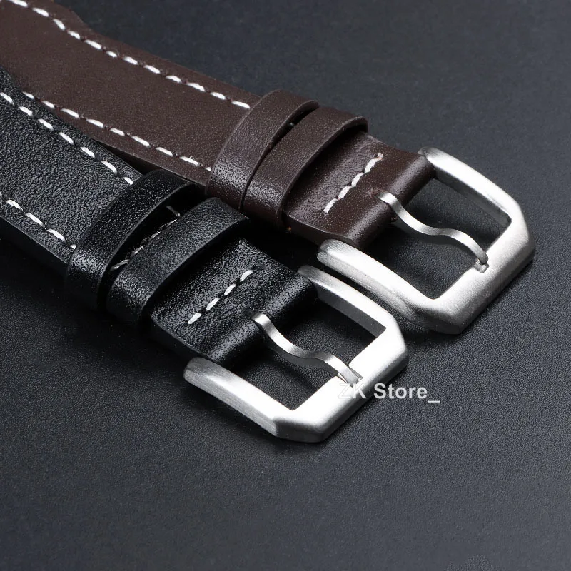 20/21/22mm Bracelet Cowhide Watchband for IWC PILOT Portugal PORTOFINO Watch Strap for Little Prince Iw327004 Iw377714 Wristband