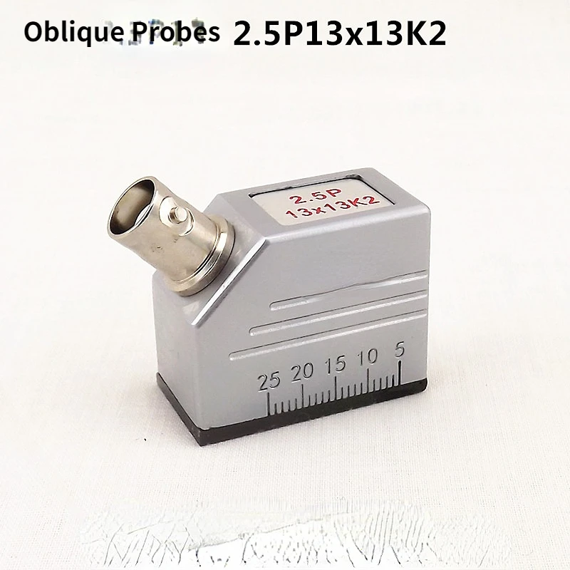 Ultrasonic oblique probe 5P10x10K2.5 metal steel pipe weld flaw detector probe UT non-destructive testing