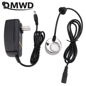 초음파 분무기 빛없는 금속 헤드 세라믹 칩 안개 38mm 발코니 안뜰 물 기능 분수 분무기 가습기 EU