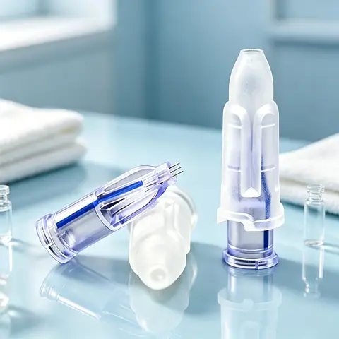 Agulha Nano Estéril Nanosoft 34G de 3 Pontas 0.6mm 0.8mm 1.0mm 1.2mm 1.5mm para Rejuvenescimento da Pele, Agulhas Nano Soft Embaladas Individualmente