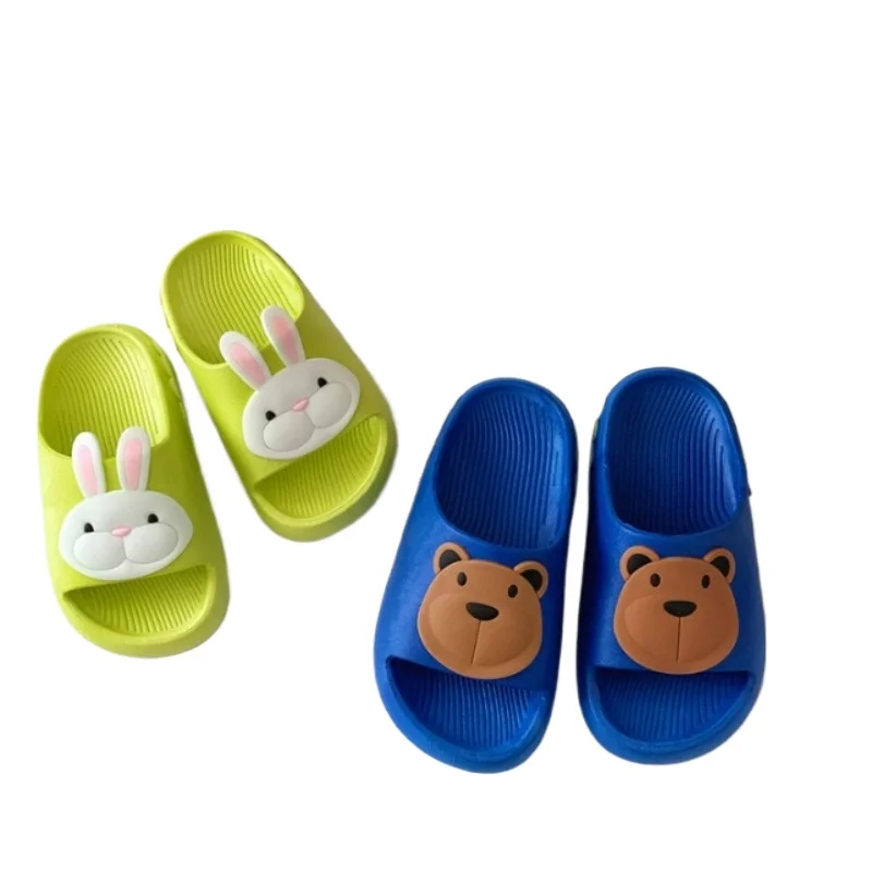 

Тапочки, милые детские тапочки, новинка лета 2024, детские сандалии с героями мультфильмов, детская обувь на мягкой подошве, сандалии для девочек, нескользящая пляжная обувь, тапочки