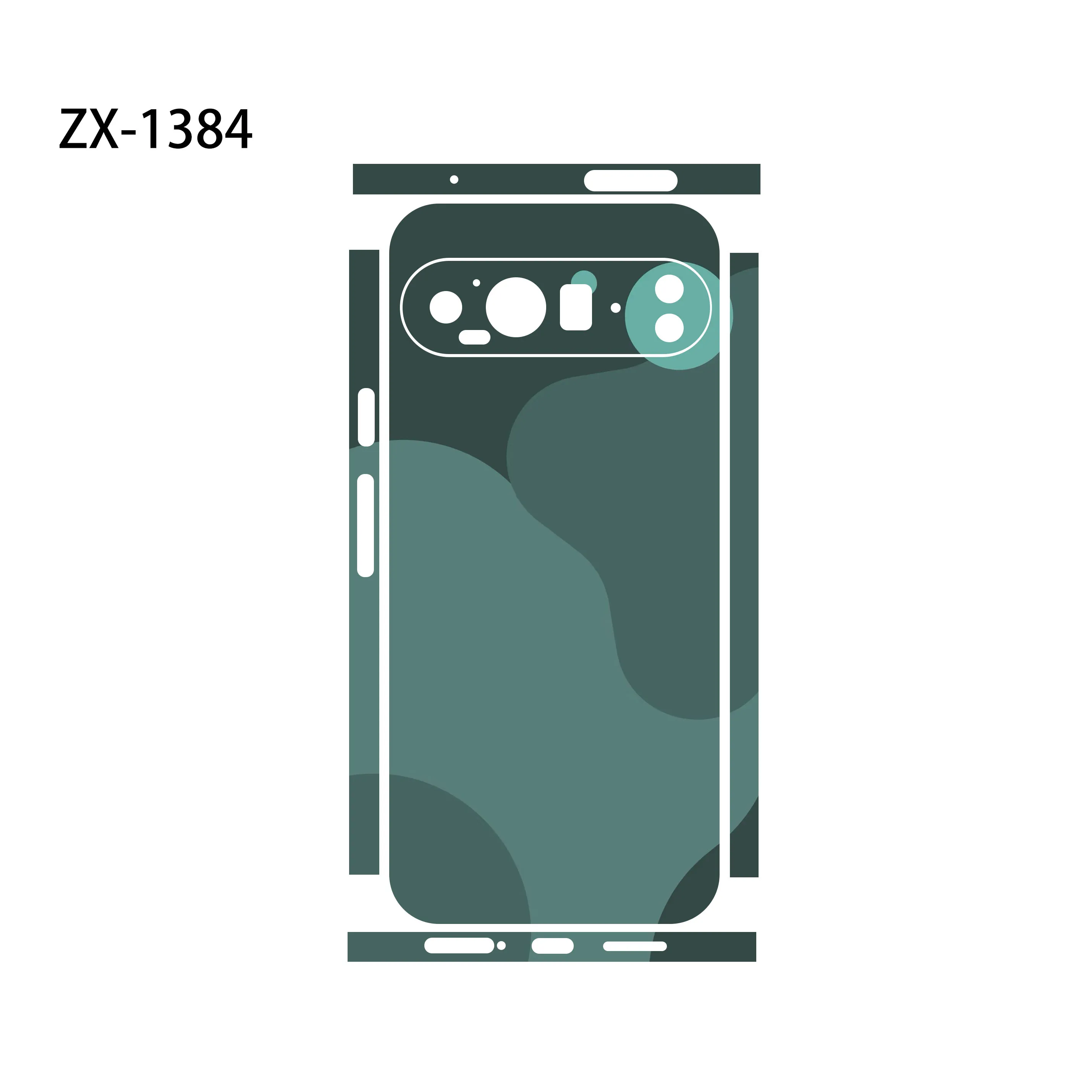 Autocollant coloré pour Google Pixel 10 9 8 7 Pro 6 6pro Protection d'écran arrière Film de protection Coque Macaron Wrap Autocollant mat