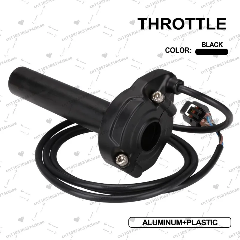 Manija del acelerador Manija de dirección del acelerador de motocicleta eléctrica