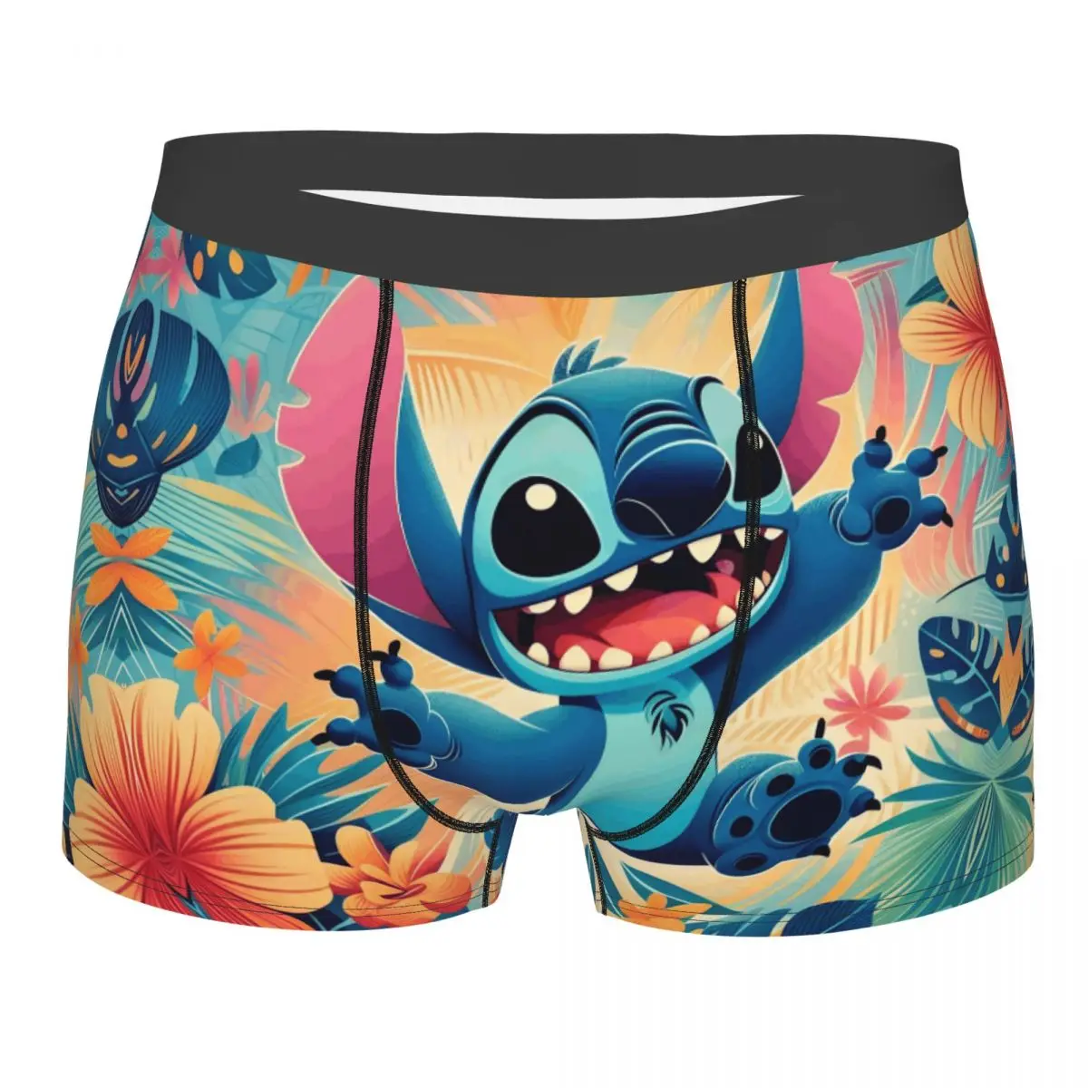 

Нижнее белье с принтом на заказ, мужские шорты-боксеры Kawaii с принтом, трусы, дышащие трусы