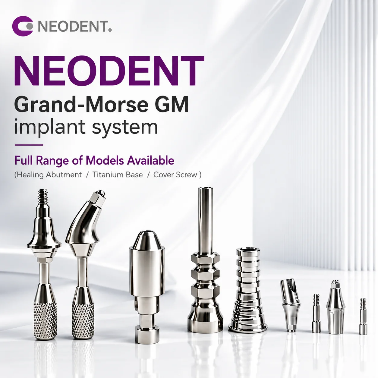 Neodent Grand Morse GM MUA Multi‑unit Abutment Straight &Angled 17° 30° Titanium Dental Implant Abutment 115.270 115.275‑115.280