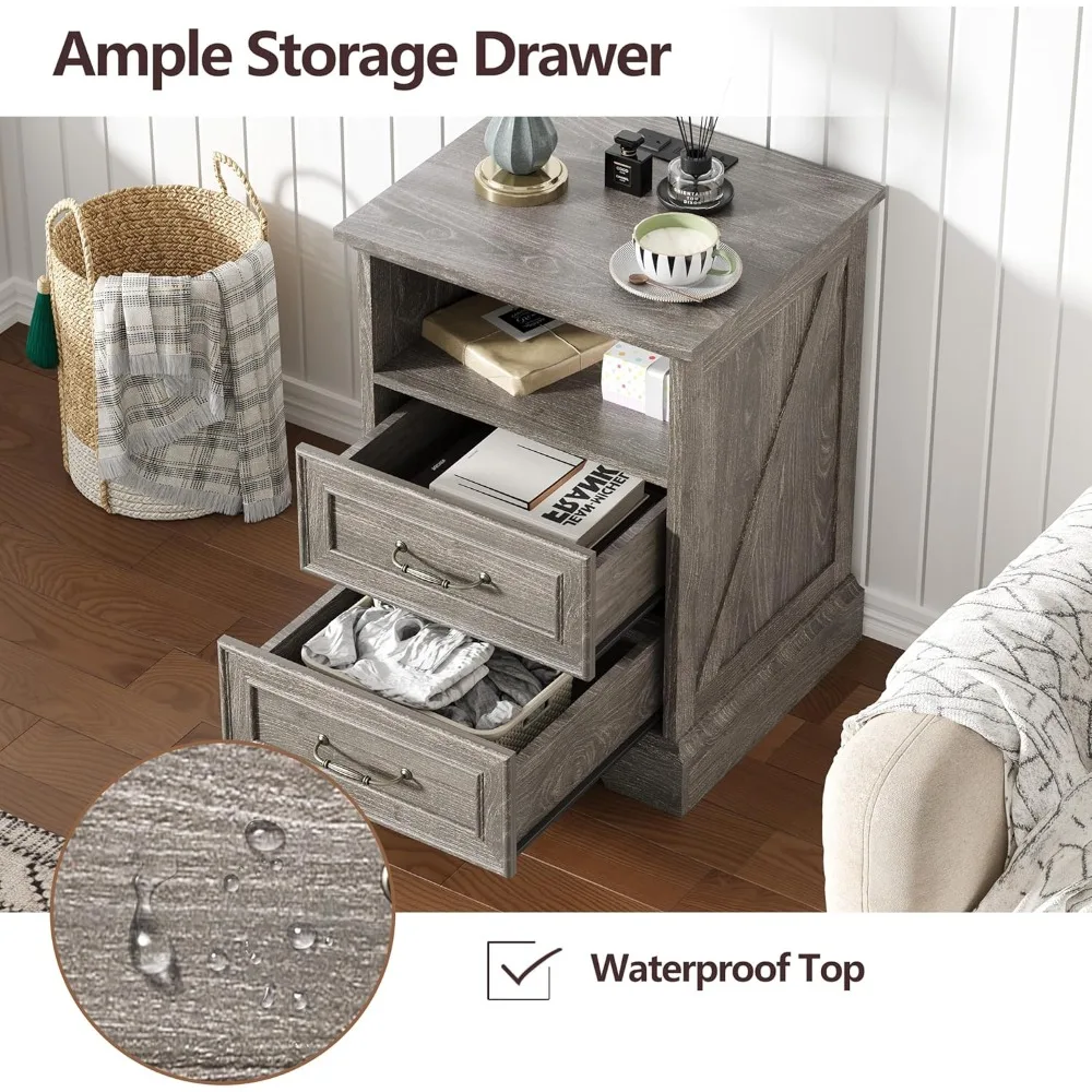 منضدة محطة شحن، طاولة ذات نهاية واسعة مع أدراج كبيرة ومقابض معدنية، خزانة مزرعة ريفية صغيرة، أسرة للراحة #5