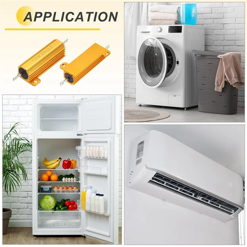 Abks-5Pcs 50W 10 Oh…