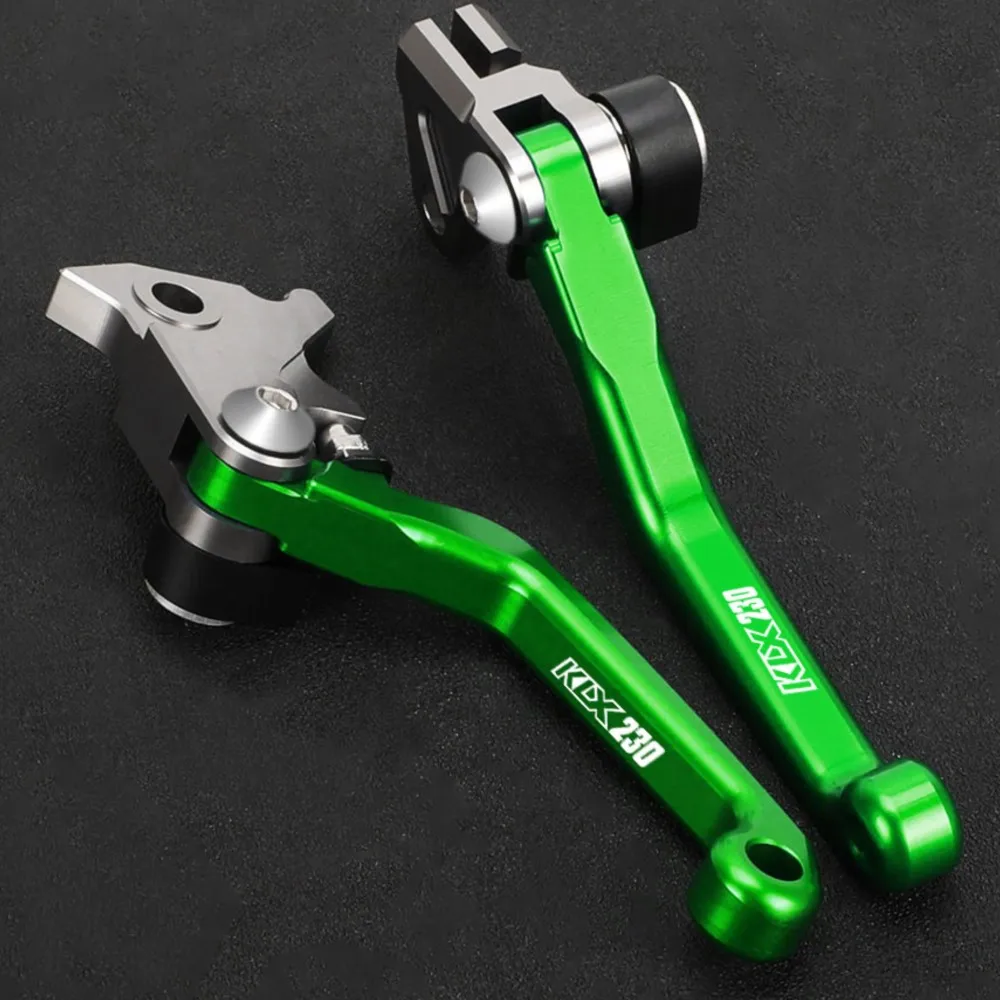 Motocross Aluminum Alloy Pivot Brake Clutch Levers Handle For KAWASAKI KLX230 KLX230R KLX230S 2020-2024 Off-Road Pit Dirt Bike