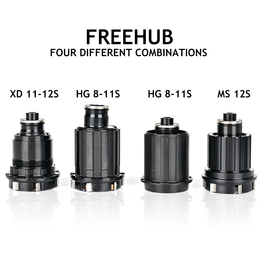 Freehub for KOOZER XM490 BM440 PRO Hubs,XD/Micro Spline 12v Mtb Cube,thru Axle Qr Conversion Adapter End Cap for 8 9 10 11Speed