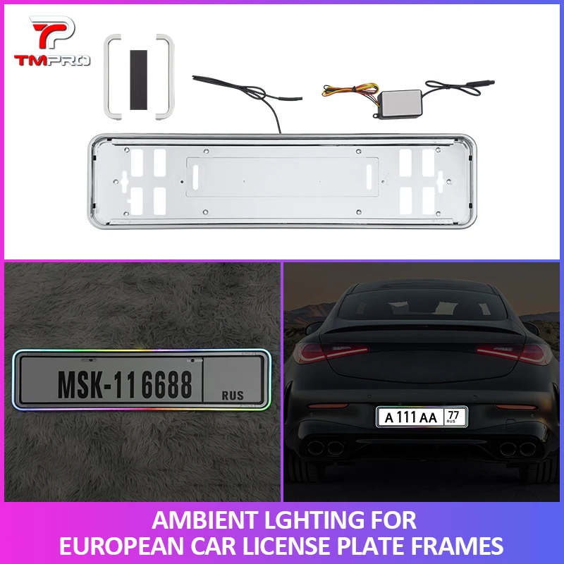 Flash Auto Frames: The Ultimate Guide to EU Car License Plate Frames with Ambient LED and Brake Flash Technology