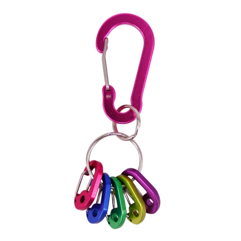 Small Heavy Type Keychains Clip Prevent Loss Quickly Release Keychains Essential Outdoor Accessory