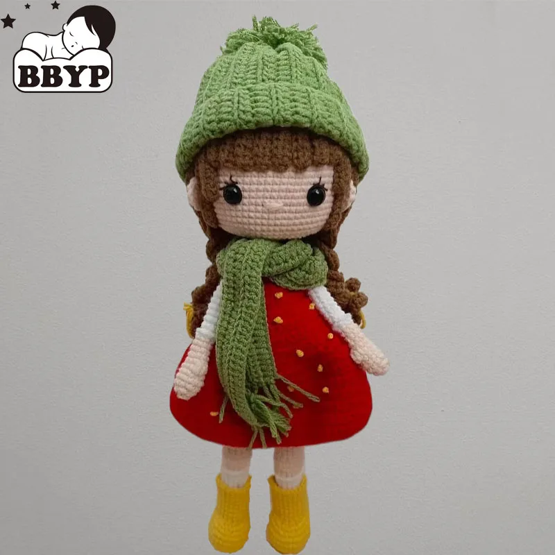 手作り編み人形かぎ針編み秋人形かぎ針編み人形ホームアクセサリーパターンクラフトおもちゃの装飾品