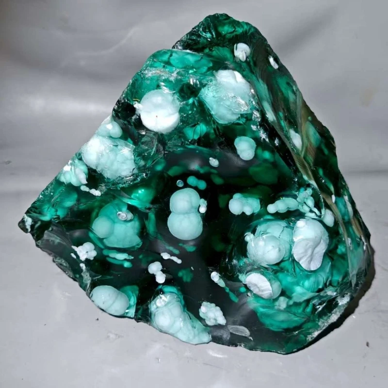 

Lvcui Geological and Mineral Glass Folk Glass Meteorite Ornament Ornamental