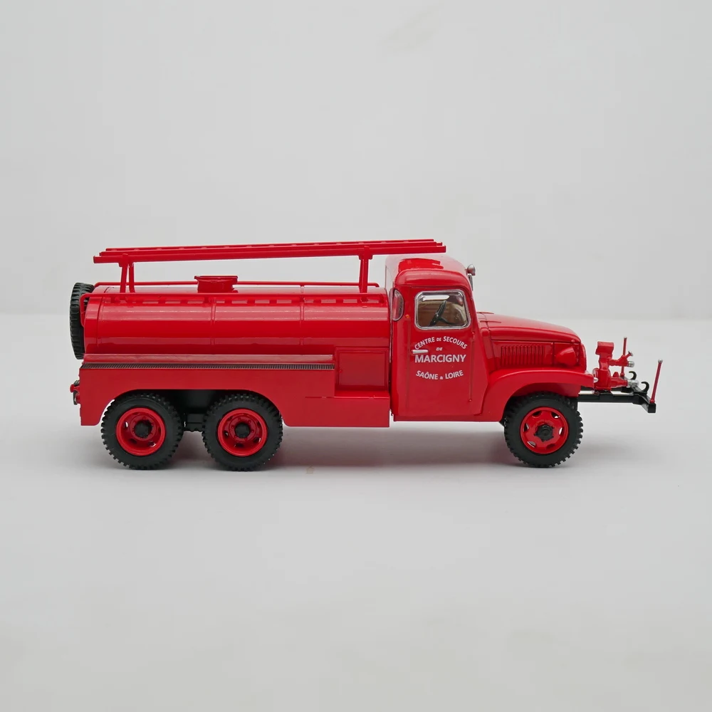 Diecast ixo 1:43 escala gmc cici geral jimsi motor de bombeiros liga modelo de carro de brinquedo de metal liga modelo de carro brinquedo colecionável presente
