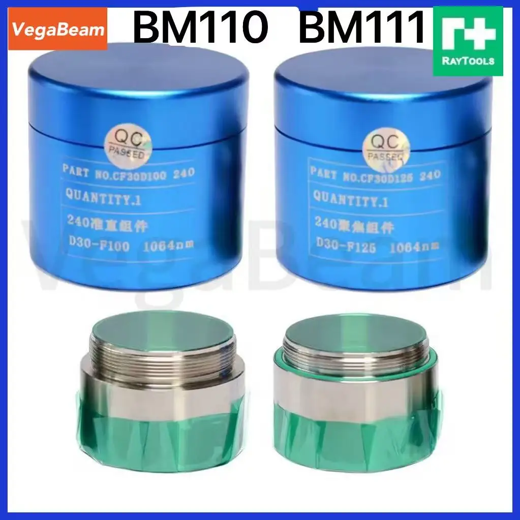 

Raytools focusing with Lens barrel & Raytools collimating lens with Holder D30 F100 F125 F155 For Raytools BM110 BM111 BT240