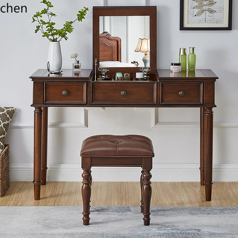 

YXY dresser bedroom bedside table integrated storage cabinet makeup table stool