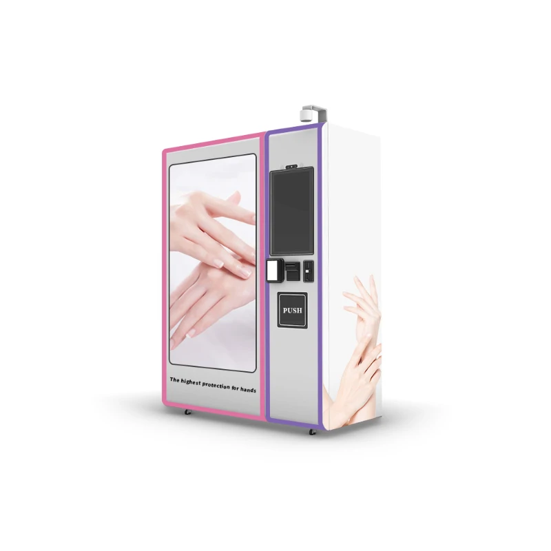 Coin operated cosmetic eyelash vending machine