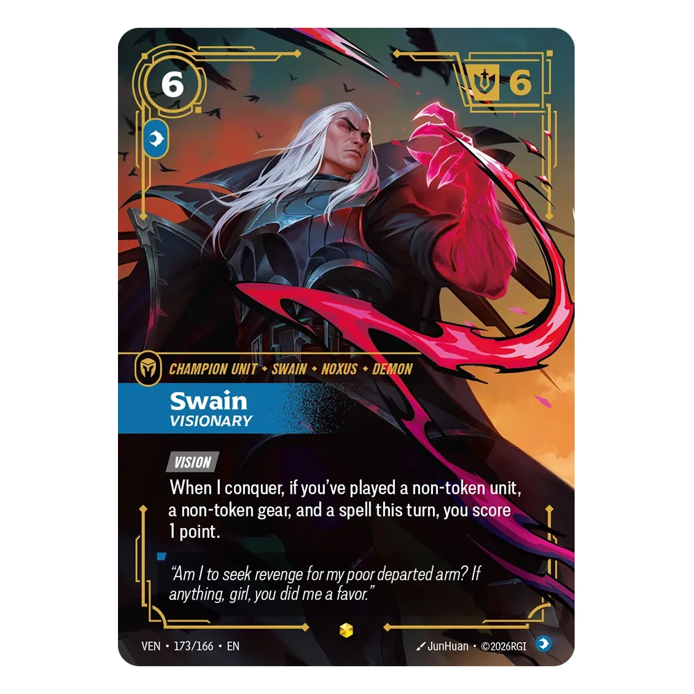 Proxy Card Vendetta (VEN) Serie Diana Jinx Vi Irelia Rengar Kayle Gangplank Leona Showcase Hochwertige Sammelkarten – Detail 4