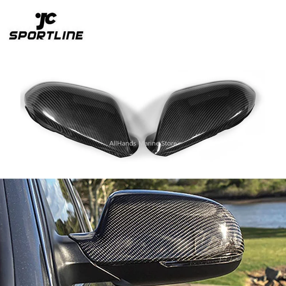 

Replacement Carbon Fiber Auto Rearview Mirror For A6 S6 RS6