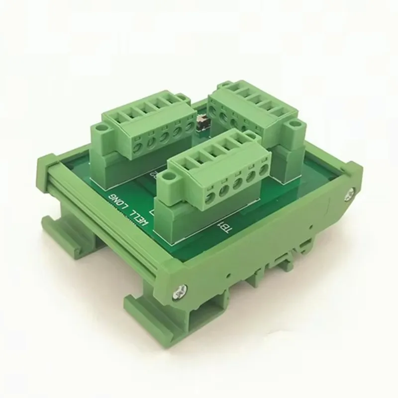 PLC industrial bus network breakout board IO terminal block