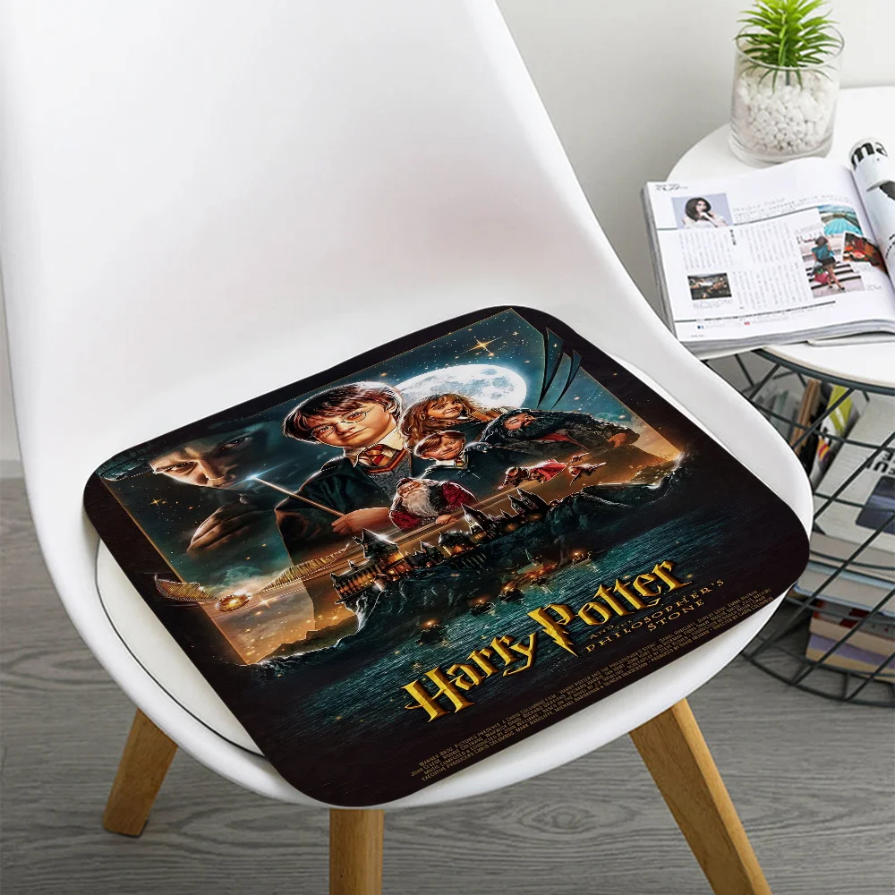 H-Harries Movie P-Potters Nordic Printing Stool Pad Patio Home Kitchen Office Chair Seat Cushion Pads Sofa Seat 40x40cm Cushions