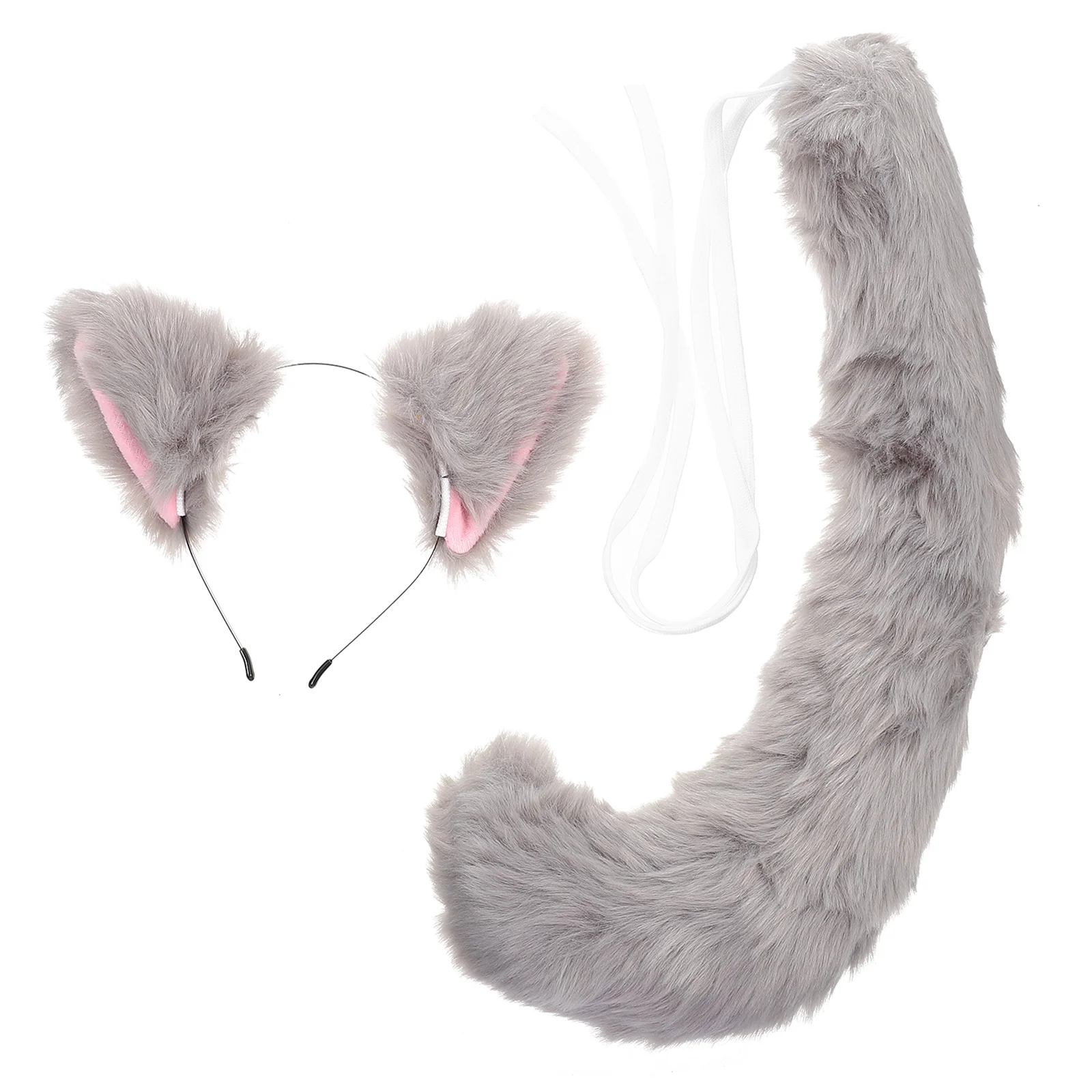 

Cat Ears Headb Fox Cosplay Hair Ties Hairy Tail Prop Rabbit Kids Animal Supply Party Headdress Accessories