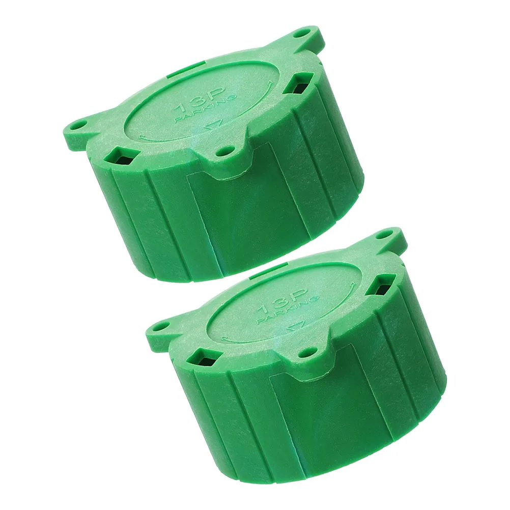 

2Pcs 13P Plug Holder 13 Pin Socket Plug Cap Trailer Part Weather Resistant Cover for Maximum Protection Pin Cover