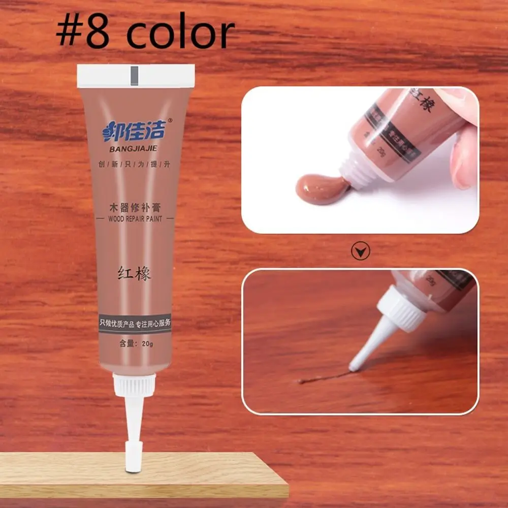 

Floor Touch Up Scratch Hole Removal Pothole Furniture Repair Paint Wood Filler Refinish Paste Repair Cream