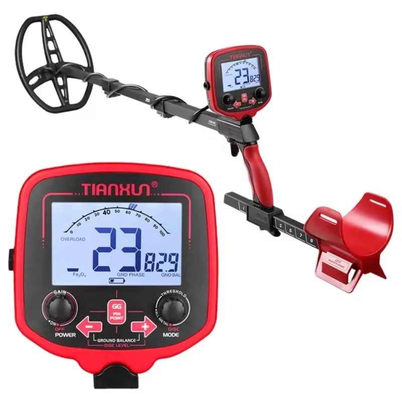 TX-850L Metal Detector Professional Underground Metal Detector for Outdoor Treasure Hunting